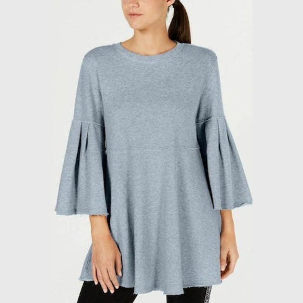 Calvin Klein Performance Relaxed Bell-Sleeve Tunic, Various Colors